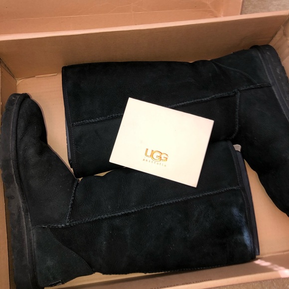 Classic Tall II Boot Black 5815W - Picture 5 of 11